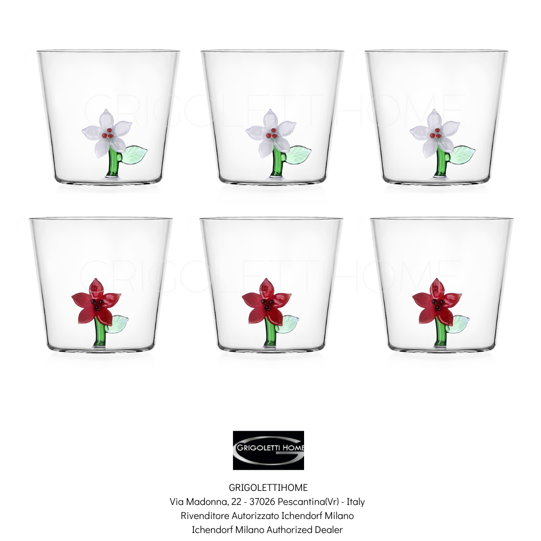 Set 6 Bicchieri – Christmas Flowers – Ichendorf - Grigoletti Home, Tutto  per la Casa, Arredo Casa, Lista Nozze